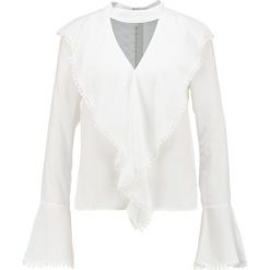 Bluzki damskie: Endless Rose LONG SLEEVE BLOUSE WITH CASCADING RUFFLES Bluzka off white