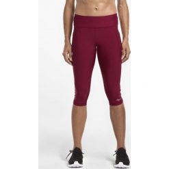 Legginsy do biegania damskie SAUCONY 3/4 BULLET CAPRI / SA81682-BT. Szare spodnie damskie Saucony, w paski, ze skóry, do biegania. Za 139,00 zł.