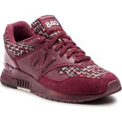 Sneakersy NEW BALANCE - WL840AC Bordowy. Czerwone półbuty damskie New Balance, z zamszu. W wyprzedaży za 269,00 zł.