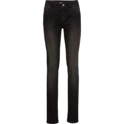 Dżinsy ze stretchem i sznurowaniem SKINNY bonprix czarny. Niebieskie jeansy damskie marki House, z jeansu. Za 124,99 zł.