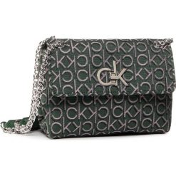 Torebka CALVIN KLEIN - Re-Lock J Conv Crossboy Md K60K6067820 GRN. Zielone torebki klasyczne damskie Calvin Klein, bez wzorów, z materiału, eleganckie, bez dodatków. Za 749,00 zł.