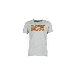 T-shirty z krótkim rękawem Benetton MERNIK. Szare t-shirty męskie Benetton, xs, bez wzorów, bez kołnierzyka, krótkie. Za 47,40 zł.