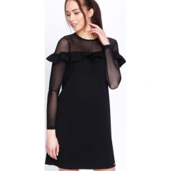 Sukienki: Czarna Sukienka Romantic Lady