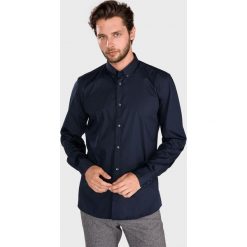 Antony Morato Koszula Niebieski. Niebieskie koszule męskie Antony Morato, s, bez wzorów, z elastanu, bez kołnierzyka, z długim rękawem. Za 259,95 zł.