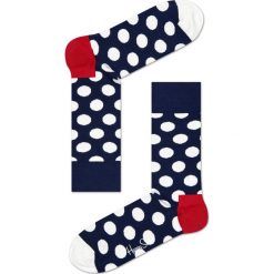 Happy Socks - Skarpetki Big Dot. Szare bez kategorii marki Happy Socks, z elastanu. W wyprzedaży za 24,90 zł.