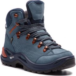 Trekkingi LOWA - Renegade Gtx Mid Ws GORE-TEX 320920 Iceblue/Cooper. Niebieskie buty trekkingowe damskie Lowa. W wyprzedaży za 729,00 zł.