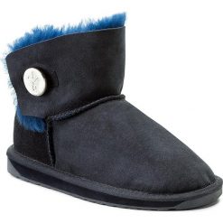 Buty EMU AUSTRALIA - Denman Mini W11255 Midnight. Czerwone kozaki damskie skórzane marki Reserved, na niskim obcasie. W wyprzedaży za 379,00 zł.