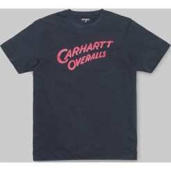 T-shirty męskie: S/S Krainz Overalls Pocket T-Shirt Navy/Deep Red