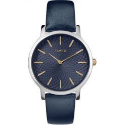 Zegarek Timex Damski TW2R36300 Metropolitan 34 Slim granatowy. Niebieskie zegarki damskie Timex. Za 280,99 zł.