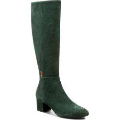 Buty zimowe damskie: Kozaki NESSI – 880/N Zielony W