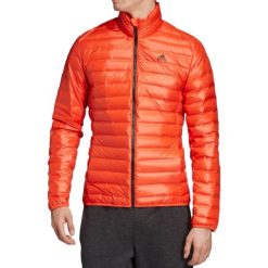 Adidas Varilite Jacket DZ1392. Pomarańczowe kurtki męskie Adidas, s, bez wzorów, z poliesteru, bez kaptura. W wyprzedaży za 299,99 zł.