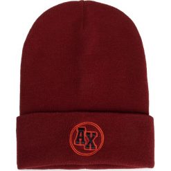 Czapka ARMANI EXCHANGE - 3HZ41A ZMR7Z 1701 Syrah. Czerwone czapki męskie Armani Exchange, bez wzorów, z materiału. W wyprzedaży za 219,00 zł.