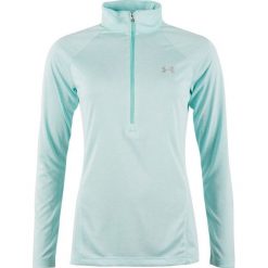 Bluzy sportowe damskie: Under Armour Bluza damska Tech 1/2 Zip Twist miętowa r. S (1320128-425)