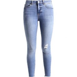 Pieces PCFIVE DELLY Jeans Skinny Fit light blue denim. Niebieskie rurki damskie Pieces. Za 199,00 zł.