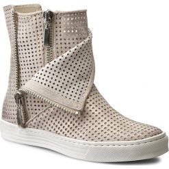 Buty zimowe damskie: Botki CARINII – B3578 Dave Met. 6715