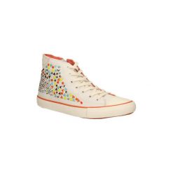 Buty Pepe jeans TRAMPKI PGS30063. Szare trampki i tenisówki damskie marki Pepe Jeans, z jeansu. Za 139,99 zł.