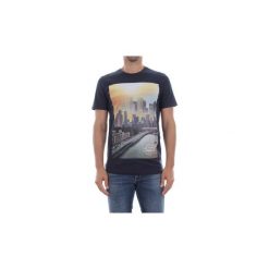 T-shirty z krótkim rękawem Jack Jones 12138798 RART. Niebieskie t-shirty męskie Jack & Jones, m, bez wzorów, bez kołnierzyka, krótkie. Za 59,91 zł.