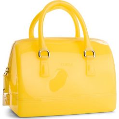 Torebka FURLA - Candy 941238 B BAS8 PL0 Cedro d. Żółte kuferki damskie marki Furla, z tworzywa sztucznego. W wyprzedaży za 469,00 zł.