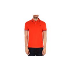 Koszulki polo z krótkim rękawem Harmont Blaine POLO DOPPIO RIGO. Pomarańczowe koszulki męskie Harmont Blaine, xl, bez wzorów, polo, z krótkim rękawem, krótkie. Za 454,71 zł.