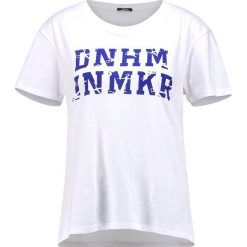 T-shirty damskie: Denham NAVAL TEE Tshirt z nadrukiem optic white