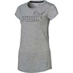 Puma Koszulka Sportowa Active Ess No.1 Tee W Light Gray Heather M. Brązowe bluzki sportowe damskie Puma, m, z materiału. W wyprzedaży za 69,00 zł.