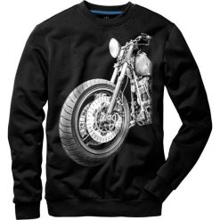Bluza marki UNDERWORLD unisex Motorbike. Czarne bluzy damskie Underworld, m, bez wzorów, z materiału, bez kołnierzyka, bez rękawów, bez kaptura. Za 119,99 zł.