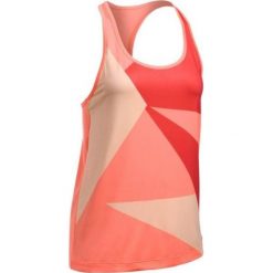 Under Armour Koszulka męska Geo Run Tank r. M. Szare topy sportowe damskie marki Under Armour, l, z dzianiny. Za 105,58 zł.
