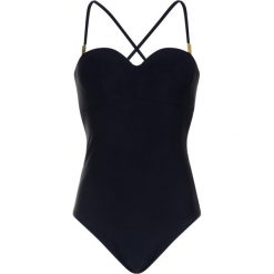 Strój kąpielowy Calvin Klein Swimwear Structured Bandeau One Piece KW0KW00973. Czarne stroje kąpielowe damskie Calvin Klein Swimwear, m, bez wzorów, z elastanu. W wyprzedaży za 379,00 zł.