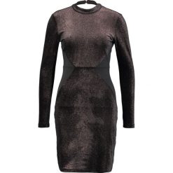 Sukienki hiszpanki: YAS YASLALLA Sukienka letnia black/copper