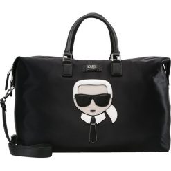 Torebki klasyczne damskie: KARL LAGERFELD K/IKONIK NYLON WEEKENDER Torba weekendowa black