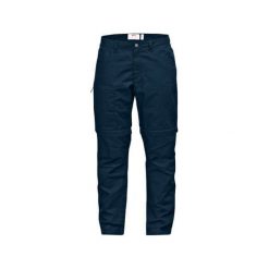 Fjällräven High Coast Trousers Zip-Off W, Granatowy | 560 | 42. Niebieskie kombinezony damskie Fjällräven, s, bez wzorów, bez kołnierzyka, bez rękawów. W wyprzedaży za 658,45 zł.