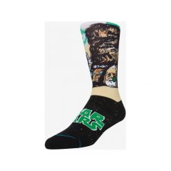 Stance Chewbacca Skarpetki Czarny. Czarne skarpetki męskie Stance, z motywem z bajki, z elastanu. Za 85,95 zł.