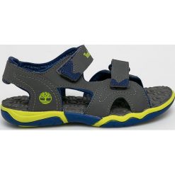 Timberland - Sandały dziecięce. Szare sandały chłopięce Timberland, z gumy, bez zapięcia. W wyprzedaży za 159,90 zł.