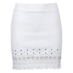 Desigual Spódnica Damska Eudor S Biała. Białe spódniczki Desigual, s. W wyprzedaży za 259,00 zł.