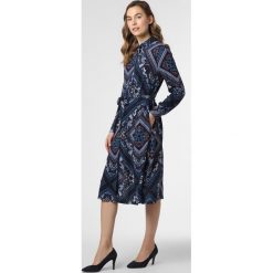 Esprit Casual - Sukienka damska, niebieski. Niebieskie sukienki damskie Esprit Casual, na co dzień, bez wzorów, casualowe, z koszulowym kołnierzykiem, bez rękawów, proste. Za 299,95 zł.