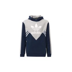 Bluzy dresowe Dziecko adidas Bluza z kapturem Fleece. Niebieskie bluzy dziewczęce Adidas, z dresówki. Za 134,50 zł.
