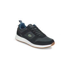 Buty Lacoste JOGGEUR 418 1. Niebieskie trampki męskie Lacoste, bez wzorów, bez zapięcia. Za 383,20 zł.