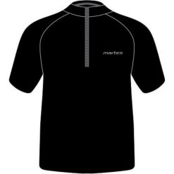 Koszulki sportowe męskie: MARTES Koszulka Męska Surat Fluo Black/Castlerock r. 2XL