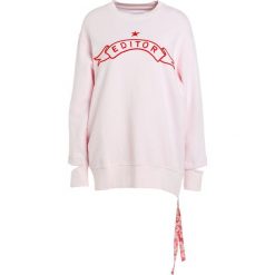 Swetry klasyczne damskie: The Editor LONG Sweter pink