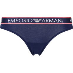 Emporio Armani Spodenki Niebieski. Niebieskie figi damskie Emporio Armani, m, bez wzorów, z elastanu. Za 123,95 zł.