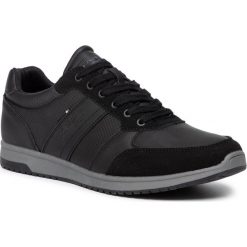 Sneakersy LANETTI - MP07-81136-04 Black. Czarne sneakersy męskie Lanetti, bez zapięcia. Za 119,99 zł.