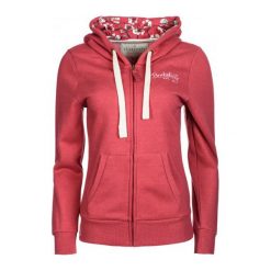 Bluzy rozpinane damskie: Brakeburn Bluza Damska 8 Czerwona