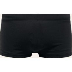 Emporio Armani - Kąpielówki. Niebieskie kąpielówki męskie Emporio Armani, s, bez wzorów, z elastanu. Za 259,90 zł.