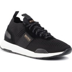 Sneakersy BOSS - Titanium 50414734 10220052 01 Black 007. Czarne sneakersy męskie Boss, bez zapięcia. W wyprzedaży za 479,00 zł.