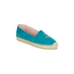 Espadryle Pretty Ballerinas ANGELIS. Niebieskie espadryle damskie marki Pretty Ballerinas, bez wzorów, bez obcasa. Za 455,20 zł.
