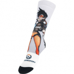 Overwatch Winston & Tracer Skarpetki wielokolorowy. Szare skarpetki męskie Overwatch. Za 42,90 zł.