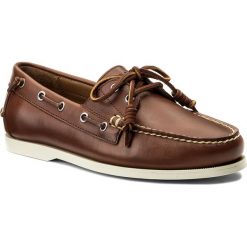 Mokasyny POLO RALPH LAUREN - Morton 803688543001 Polo Tan. Pomarańczowe mokasyny męskie marki Polo Ralph Lauren, ze skóry, eleganckie. W wyprzedaży za 399,00 zł.