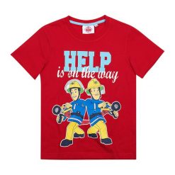 T-shirty chłopięce z długim rękawem: Koszulka w kolorze czerwonym