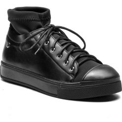 Sneakersy MACIEJKA - 03767-01/00-5 Czarny. Czarne półbuty damskie marki Maciejka, ze skóry. W wyprzedaży za 229,00 zł.