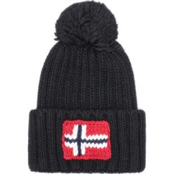 Napapijri Semiury 2 Czapka zimowa Czarny. Czarne czapki męskie Napapijri, na zimę, bez wzorów, z wiskozy. Za 195,95 zł.